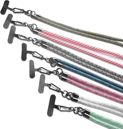 Cell Phone Lanyard,Nylon Crossbody Strap Lanyard Outdoor Climbing Rope Neck Key ID Card Holder in Saudi Arabia