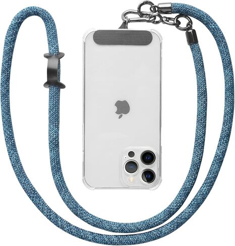 Cell Phone Lanyard,Nylon Crossbody Strap Lanyard Outdoor Climbing Rope Neck Key ID Card Holder in Saudi Arabia