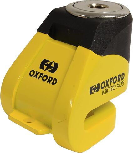 Oxford Micro XD5 Disc Lock Yellow/Black in Saudi Arabia