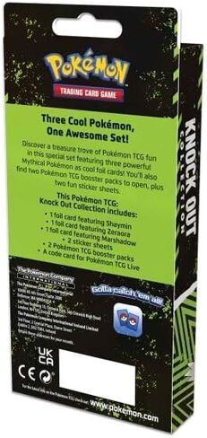 Pokemon TCG: Knock Out Collection (Shaymin, Zeraora & Marshadow) in Saudi Arabia