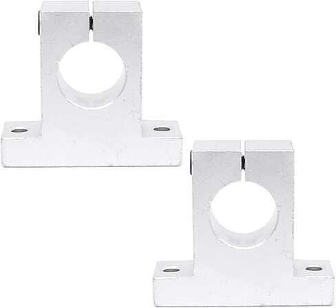 FKG SK25 دعم دليل لقط الحركة الخطية من الألومنيوم لعمود قطر 25 مم، مجموعة من 2 in Kuwait