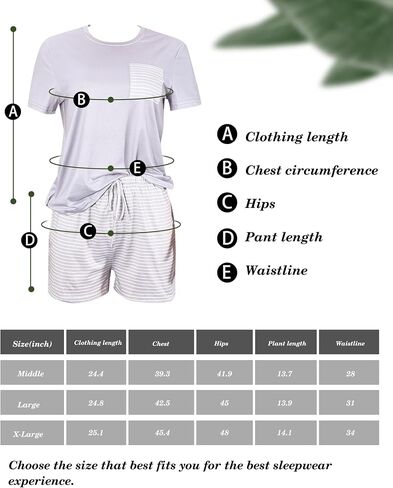 4 Pack Women's Pajama Set Short Sleeve Top with Pants Sleepwear Loungewear Sets with Pockets for Women in Saudi Arabia