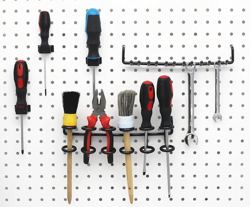 254 pcs Pegboard Hook Assortment PegBoard Accessories, PegBoard Hooks, Pegboard Bins , Pegboard Tool Organizer, Pegboard Kit,Peg Hooks with Metal Hooks Set, Peg Locks for Organizing Storage Tools in Kuwait