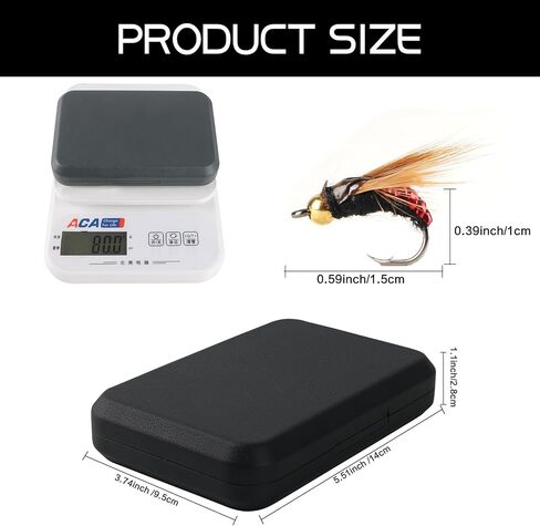 Fly Fishing Flies Kit, Dry Wet Fishing Flies 40/50/100pcs Handmade Fly Fishing Lures Assortment Kit Floating Baits for Bass Salmon Trout Streamers Nymphs with Free Tackle Box in Kuwait