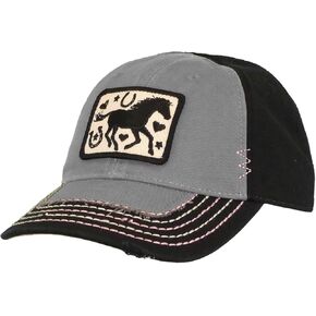 John Deere Do Good Today Youth Horse Silhouette Cap-Black-Os in Saudi Arabia