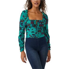Free People Hilary Printed Top