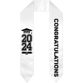 Class of 2024 Graduation Stole, Graduation Shawl Sash for 2024 Graduates Women and Men