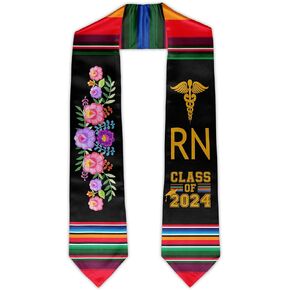 Nursing Graduation RN Stole Nursing Graduate Sash Class of 2024 Nurses Stoles Graduation Gift Idea