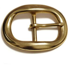 1.5"-1.57“ (38-40mm Heavy Duty Solid Brass Single Needle Belt Buckle for Men Women