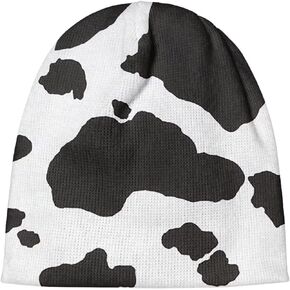 JEOCODY Stocking Hats for Kids Children Slouchy Cable Knit Toddler Skull Hat