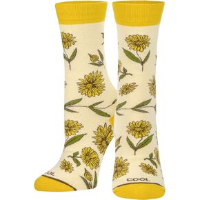 Novelty Crew Dress Sock, Women's, Graphic, Unique Designs, Funny Silly Cute