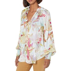 GUESS Women's Long Sleeve Jaelyn Top