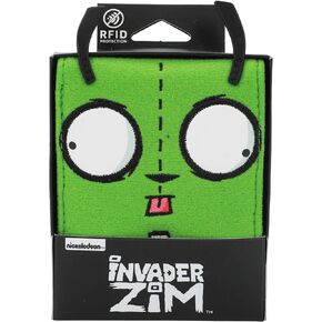 Invader Zim Gir Character Face Bifold Wallet