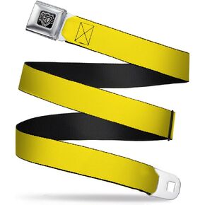 Buckle-Down Seatbelt Belt - Yellow - 1.0" Wide - 20-36 Inches in Length