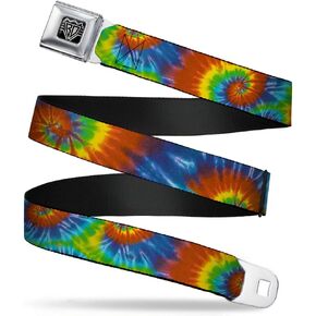 Buckle-Down Seatbelt Belt - BD Tie Dye13-1.0" Wide - 20-36 Inches in Length