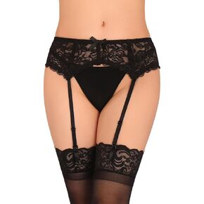 GARGALA Lace Garter Belt for Thigh High Stockings Sock Suspender Women
