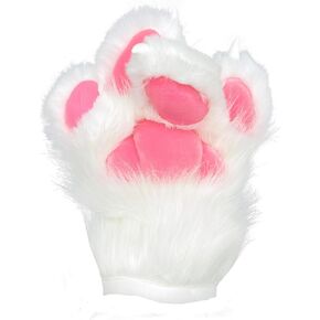 Agymo Handmade Premium Furry Paws,Fox Wolf Bears Paw Gloves,Claw Golve,Cosplay Furry Gloves for kids adults,Christmas Gifts