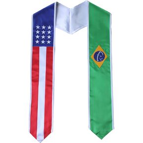 وشاح التخرج من Del Mex البرازيل والولايات المتحدة الأمريكية سرق فخر البلاد
