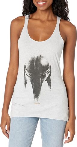 تانك ستار وورز للفتيات The Mandalorian Sketch Helm ثلاثي المزيج بظهر متسابق in Saudi Arabia