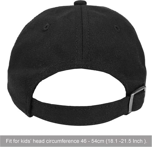 Smile Face Baseball Caps for Kids Toddler Solid Color Cotton Adjustable Dads Hat in Saudi Arabia