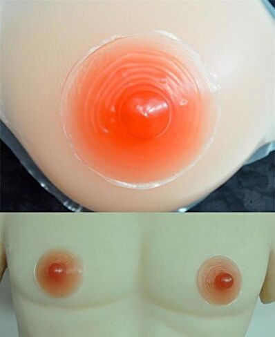 Adhesive Silicone Nipples for Breast Form,Costumes Party,Drag Queen,CD in Saudi Arabia