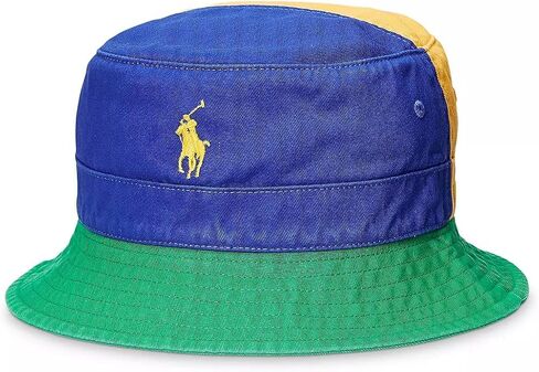 POLO RALPH LAUREN Men's Color Blocked Chino Bucket Hat in Saudi Arabia