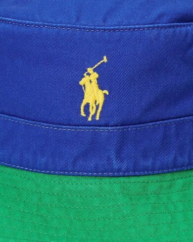 POLO RALPH LAUREN Men's Color Blocked Chino Bucket Hat in Saudi Arabia