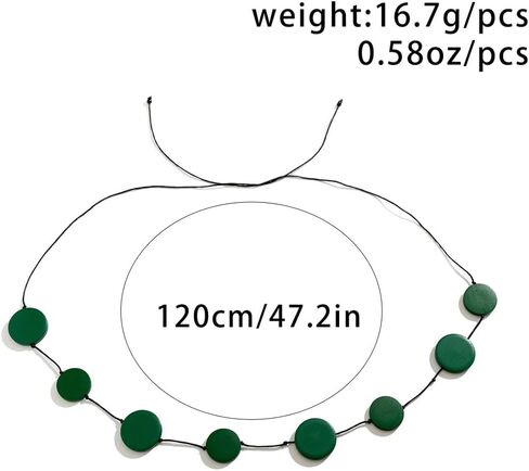 موتريدا حزام خصر خشبي كبير مصنوع يدويا من حبل الشمع بنمط عرقي للنساء in Kuwait