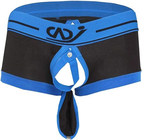 TAIKMD Men's Boxer Briefs Buckled Bulge Pouch Shorts Jockstrap Trunks Underpants Sports Performance Underwear Panties in Saudi Arabia