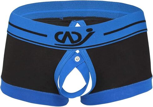 TAIKMD Men's Boxer Briefs Buckled Bulge Pouch Shorts Jockstrap Trunks Underpants Sports Performance Underwear Panties in Saudi Arabia