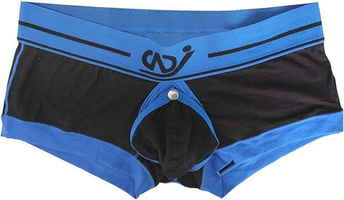 TAIKMD Men's Boxer Briefs Buckled Bulge Pouch Shorts Jockstrap Trunks Underpants Sports Performance Underwear Panties in Saudi Arabia