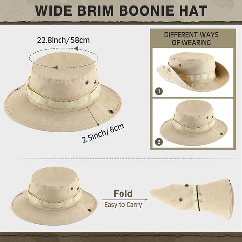 Xtinmee 20 Pcs Boonie Safari Hat Bulk Wide Brim in Saudi Arabia