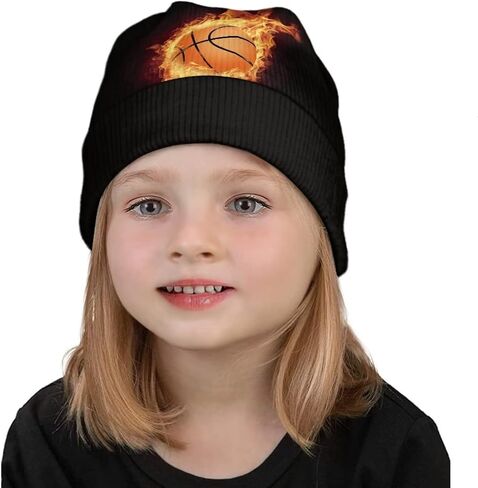 JEOCODY Stocking Hats for Kids Children Slouchy Cable Knit Toddler Skull Hat in Saudi Arabia