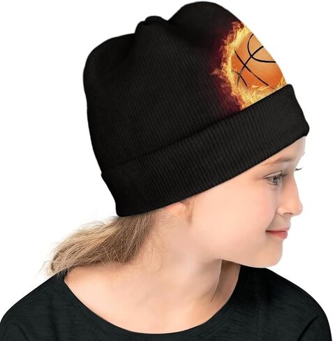 JEOCODY Stocking Hats for Kids Children Slouchy Cable Knit Toddler Skull Hat in Saudi Arabia