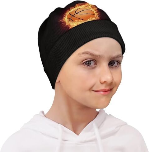 JEOCODY Stocking Hats for Kids Children Slouchy Cable Knit Toddler Skull Hat in Saudi Arabia