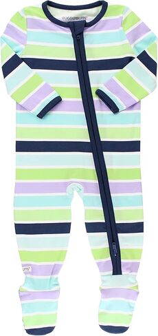 Rugged Butts Boys Sweet Dreams Stripe Footed One Piece Pajama - 6-12m in Kuwait