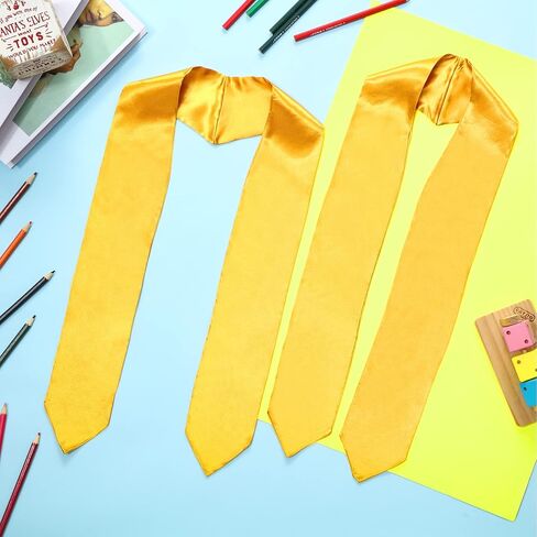 Hanaive 10 Pcs 45 Inch Unisex Kindergarten Plain Graduation Stole Preschool Graduation Sash for Kids Graduation in Saudi Arabia