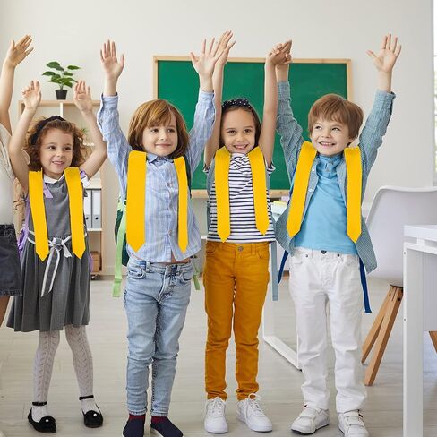 Hanaive 10 Pcs 45 Inch Unisex Kindergarten Plain Graduation Stole Preschool Graduation Sash for Kids Graduation in Saudi Arabia