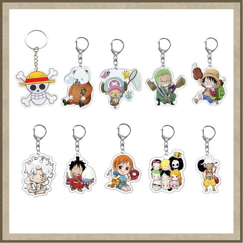 FLOWER OF LIFE INC Anime Keychain One Pirate Skull Piece in Saudi Arabia