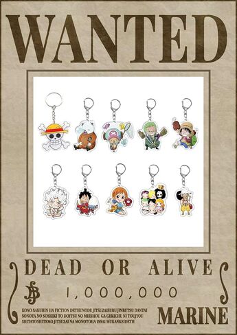 FLOWER OF LIFE INC Anime Keychain One Pirate Skull Piece in Saudi Arabia