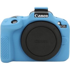 Case for Canon EOS R50, EOS R50 Camera Silicone Protective Case, Lightweight, Anti-Scratch Slim Fit Soft Skin, EOS R50 Accessories, AEXUTDA Bag for EOS R50 Mirrorless Vlogging Camera - Black