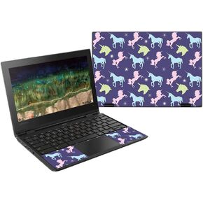 MightySkins Skin Compatible with Lenovo 500E Chromebook 11.6" (2018) - Unicorn Dream | Protective, Durable, and Unique Vinyl Wrap Cover | Easy to Apply, Remove, and Change Styles | Made in The USA