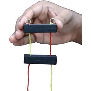MilesMagic Magician's Crazy Cords Gimmick Color Changing Thread String Mentalist Illusion Real Close Up Magic Trick