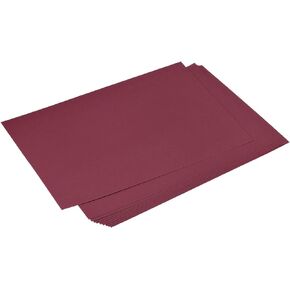 MECCANIXITY Cardstock Scrapbook Paper 11.7" x 16.5", 92 Lb/250gsm, Solid Color Cardstock for New Year Arts & Crafts, Invitations, Greeting Cards, Gift Tags, Burgundy Pack of 20