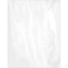 LUXPaper 8.5" x 11" Cardstock | Letter Size | Glossy White | 6pt. Cover | 50 Qty