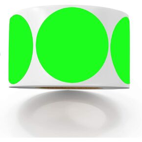 ملصقان منقطة باللون الأسود، ملصقات مستهدفة للرماية، 500 قطعة من ملصقات تنظيم جرد الأسعار لنقل تنظيم التخزين، أسود، 2 بوصة in Kuwait