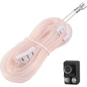 FM Dipole T Shape Antenna Indoor 75 Ohm + 300-ohm to 75-ohm Transformer(Push-On F Type Balun) Kit for Ham Radio Sound Stereo Receiver