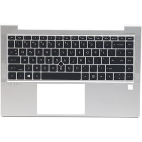 New Palmrest for HP EliteBook 840 G7 840 G8 845 G7 845 G8 745 G7 745 G8 Upper Case with Backlit Keyboard M36312-001 M36311-001 M07090-001 M07091-001 in Kuwait
