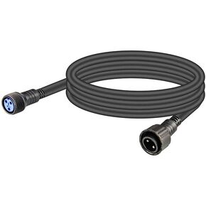 Waterproof Power Cable, 3 Pin Waterproof Connector Power Extension Cable, 3m 9.8ft IP65 Par Light Outdoor Power Cord for Powercon Connector Output Hand in Hand Stage Lights
