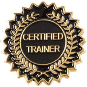 Trainers Warehouse Certified Trainer Lapel Pins Laurel (10/set)